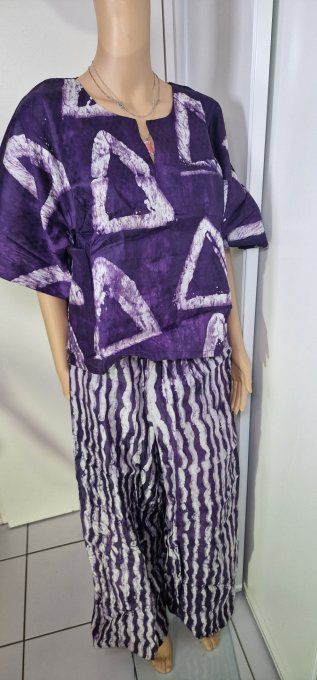 Adire croup &pantalon