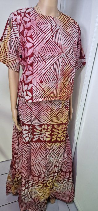 ADIRE CROP &jupe évasée