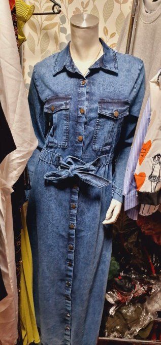 Denim jeans en robe